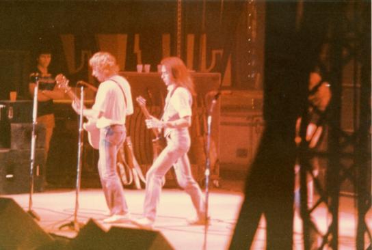 Thanks to Bertrand for these brilliant Pictures from the Paris Gig 1981